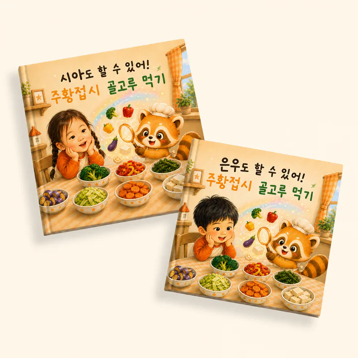 OO도 할 수 있어! 주황접시 골고루 먹기 상품 이미지 1
